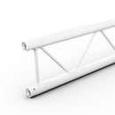 DUO29-200 W - 290 mm aluminium ladder - Length: 200 cm - White