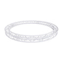CQUA29-400 W - Circle Quatro 290  Ø 4 m - 4 parts - White