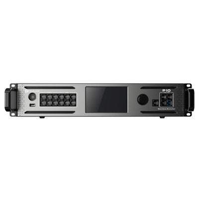 PIXELHUE - P10 (with Flight Case) - 4 x DP 1.2 / HDMI 2.0 + 2 x 12G-SDI inputs, 2 x HDMI 2.0 + 6 x HDMI 1.3 outputs presentation switcher with flight case