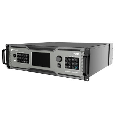 PIXELHUE - P20 (with Flight Case) - 8 x DP 1.2 / HDMI 2.0 + 4 x 12G-SDI inputs, 8 x HDMI 2.0 outputs presentation switcher with flight case