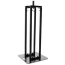 Plugger - Extendable totem adjustable in height on 8 levels, from 106 to 195 cm, black