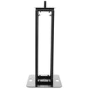 Plugger - Extendable totem adjustable in height on 8 levels, from 106 to 195 cm, black
