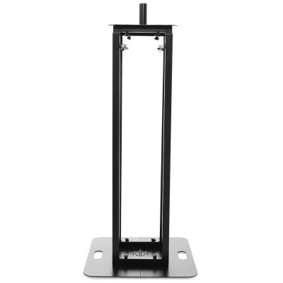Plugger - Extendable totem adjustable in height on 8 levels, from 106 to 195 cm, black