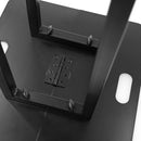 Plugger - Extendable totem adjustable in height on 8 levels, from 106 to 195 cm, black