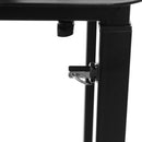 Plugger - Extendable totem adjustable in height on 8 levels, from 106 to 195 cm, black