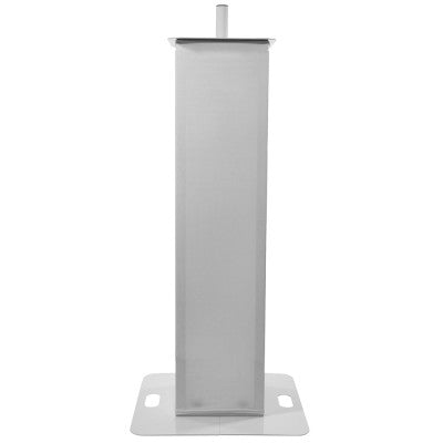 Plugger - TOT 200-R WH - Extendable totem adjustable in height on 8 levels, from 106 to 195 cm, white