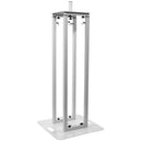 Plugger - TOT 200-R WH - Extendable totem adjustable in height on 8 levels, from 106 to 195 cm, white