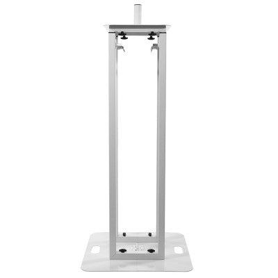 Plugger - Extendable totem adjustable in height on 8 levels, from 106 to 195 cm, white