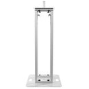 Plugger - TOT 200-R WH - Extendable totem adjustable in height on 8 levels, from 106 to 195 cm, white
