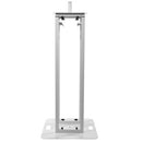 Plugger - TOT 200-R WH - Extendable totem adjustable in height on 8 levels, from 106 to 195 cm, white