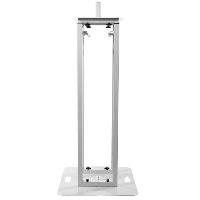 Plugger - TOT 200-R WH - Extendable totem adjustable in height on 8 levels, from 106 to 195 cm, white