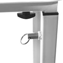 Plugger - TOT 200-R WH - Extendable totem adjustable in height on 8 levels, from 106 to 195 cm, white