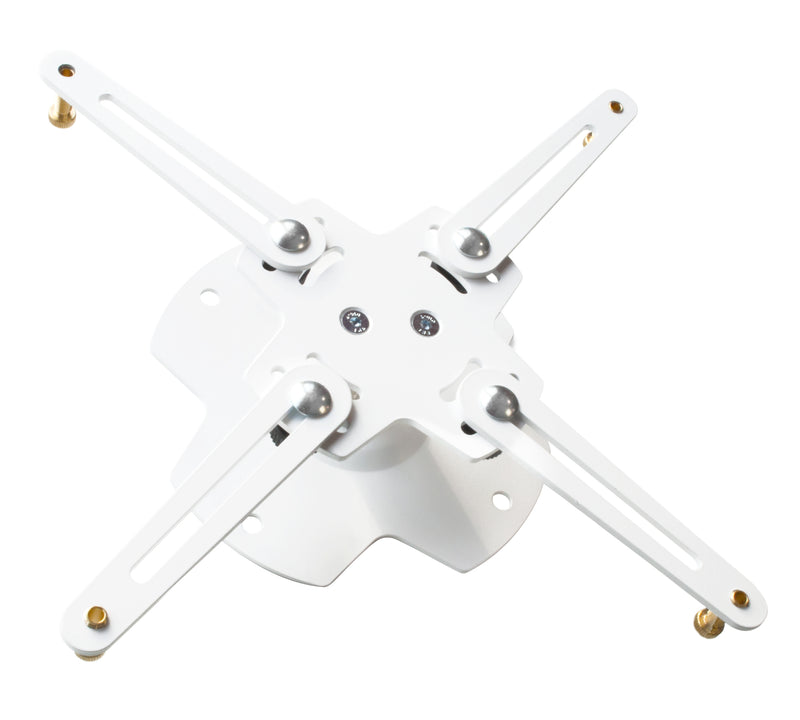 Supporto da soffitto professionale ultra slim per videoproiettore "Arakno-mini" 7cm (bianco)