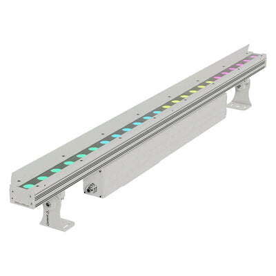 VBAR - IP66 architectural spotlight, 24 RGBL LEDs, 100 W, 12° aperture - 4 zones