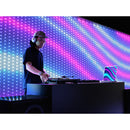 Twinkly PRO - App-controlled backdrop with 1120 RGB LEDs. Black wire & fabric. Sync with live music. Indoor and outdoor smart lighting decoration