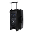 BE 9515 V2 - Portable sound system CD Player MP3 / SD / USB / DIVX / Bluetooth + 2 handheld microphones