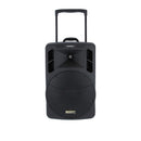 Power Acoustics - BE 9412 PT V2 - Portable sound system CD Player MP3 / SD / USB / DIVX / Bluetooth + 2 handheld microphones + 2 headworn microphones + 2 bodypack