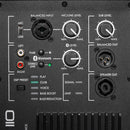 e-Slim 110 - 400 W active sound system features a 10" subwoofer and a 4 x 3" neodymium "slim" satellite