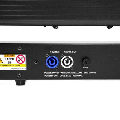 Evolite - LASER BAR 6X400RGB - 6 x 400 mW RGB laser bar