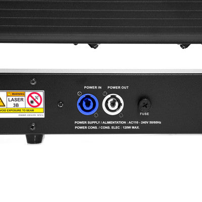 Evolite - 6 x 400 mW RGB laser bar