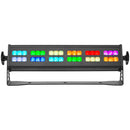 Maxbar RGBW Pix - 36 x 8 W RGBW LED bar, 12 groups of 3 x 4-in-1 RGBW LEDs, variable speed strobe effect, halogen effect, DMX512