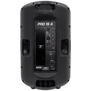 PRO15A BoomToneDJ - 400 W 2-way active loudspeaker, 15" woofer, compression tweeter, ABS