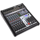 Promix 8 - 8 channels analog mixer with multi-effects and USB 2.0 connectivity