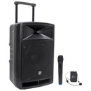 BoomTone DJ - TRAVELSOUND12-VHF - Versatile portable PA system, 600 W power, Bluetooth, SD and USB