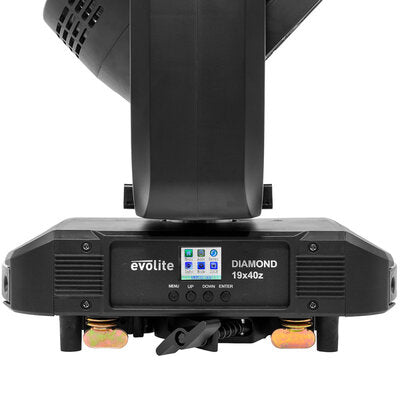 Evolite - Diamond 19x40z - Wash moving head with zoom and multibeam effect, QUAD RGBW LED 19 x 40 W, Osram LED