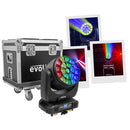 Evolite - Diamond 19x40z - Wash moving head with zoom and multibeam effect, QUAD RGBW LED 19 x 40 W, Osram LED