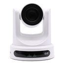 PTZOptics - PTZOptics Move SE 20X white - FHD PTZ camera, 20x optical zoom with auto-tracking function, supports simultaneous IP Video (with native NDI, SRT, RTMPS, RTSP), USB 3.0, 3G-SDI, HDMI 2.0 outputs, PoE+, white