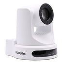 PTZOptics - PTZOptics Move SE 20X white - FHD PTZ camera, 20x optical zoom with auto-tracking function, supports simultaneous IP Video (with native NDI, SRT, RTMPS, RTSP), USB 3.0, 3G-SDI, HDMI 2.0 outputs, PoE+, white