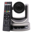 PTZOptics - PTZOptics Move SE 20X grey - FHD PTZ camera, 20x optical zoom with auto-tracking function, supports simultaneous IP Video (with native NDI, SRT, RTMPS, RTSP), USB 3.0, 3G-SDI, HDMI 2.0 outputs, PoE+, grey