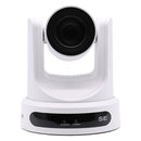 PTZOptics - FHD PTZ camera, 30x optical zoom with auto-tracking function, supports simultaneous IP Video (with native NDI, SRT, RTMPS, RTSP), USB3.0, 3G-SDI, HDMI2.0 outputs, PoE+, white