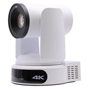 PTZOptics Move 4K 30X white - 4K UHD PTZ camera, 30x optical zoom with auto-tracking function, supports simultaneous IP Video (NDI|HX3, SRT, RTMPS, RTSP), USB2.0, 3G-SDI, HDMI2.0 outputs, PoE+, white