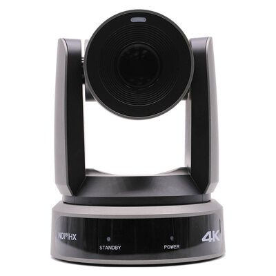 PTZOptics - PTZOptics Move 4K 30X grey - 4K UHD PTZ camera, 30x optical zoom with auto-tracking function, supports simultaneous IP Video (NDI|HX3, SRT, RTMPS, RTSP), USB2.0, 3G-SDI, HDMI2.0 outputs, PoE+, grey