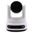 PTZOptics Link 4K 20X white - 4K UHD PTZ camera, 20x optical zoom with auto-tracking function, supports simultaneous IP Video (DANTE AV-H, SRT, RTMPS, RTSP), USB2.0, 3G-SDI, HDMI2.0 outputs, PoE+, white