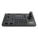PTZOptics - IP & serial PTZ camera joystick controller, PTZOptics VISCA, VISCA over IP / NDI, PoE, universal power supply