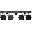 KOLOR-BAR - LED bar with 4 projectors, 7 x 8 W RGBW 4-in-1 LEDs each, Strobo, DMX control