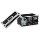 Antari - 1450 W fazer with 5-pin DMX, water based compatible fluids, double output, self-cleaning function, flight case