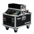 Antari - HZ-1000E - 1150 W high output dual compressor Hazer, water or oil based compatible fluids, TFT color touch screen, 3-pin & 5-pin XLR DMX, in flight case