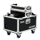 Antari - HZ-1000E - 1150 W high output dual compressor Hazer, water or oil based compatible fluids, TFT color touch screen, 3-pin & 5-pin XLR DMX, in flight case