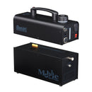 Antari - 600 W battery operated mobile fogger, water based fluid, dark painting with battery, charger, FLM-05P fog liquid and flight case, DIP switches, DMX (3-pin)
