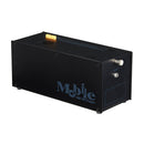 Antari - MB-20XE - 600 W battery operated mobile fogger, water based fluid, dark painting with battery, charger, FLM-05P fog liquid and flight case, DIP switches, DMX (3-pin)