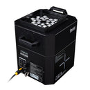 Antari - M-9E - 1820 W, 27 x RGBAW LED stage jet fogger with LCD control panel, water based compatible fluids, 3-pin and 5-pin DMX, wireless remote