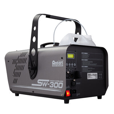 SW-300E - 880 W long-throw snow machine with 5-pin DMX, wirless remote