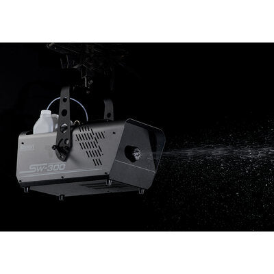 SW-300E - 880 W long-throw snow machine with 5-pin DMX, wirless remote