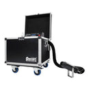 Antari - 890 W high output snow machine with 10 m hose, 3-pin and 5-pin DMX, flight case on castors
