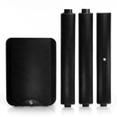 Line One - 800 W PA active system, column + subwoofer, SPL 123 dB, Bluetooth receiver, microphone and instrument inputs