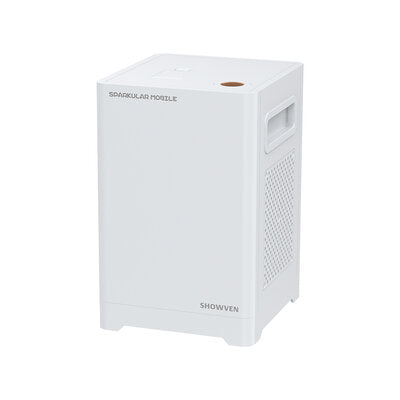 Sparkular - Battery powered wireless SPARKULAR, built-in battery, weight 6 kg, white color